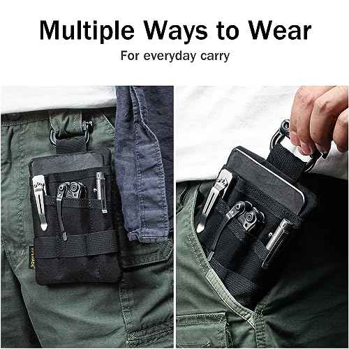 VIPERADE VE23/24/25 EDC Organizer, DIY Patch Pocket Organizer for Men, Multitool Pouch for EDC Gears
