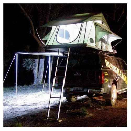 ALL-TOP Dimmable LED Camping Light Flexible Strip IP68 with Mounting Jacket - 1300 Lumen - IP68 Dual-Protection Water Resistanc Perfect for RV Camping and Overland