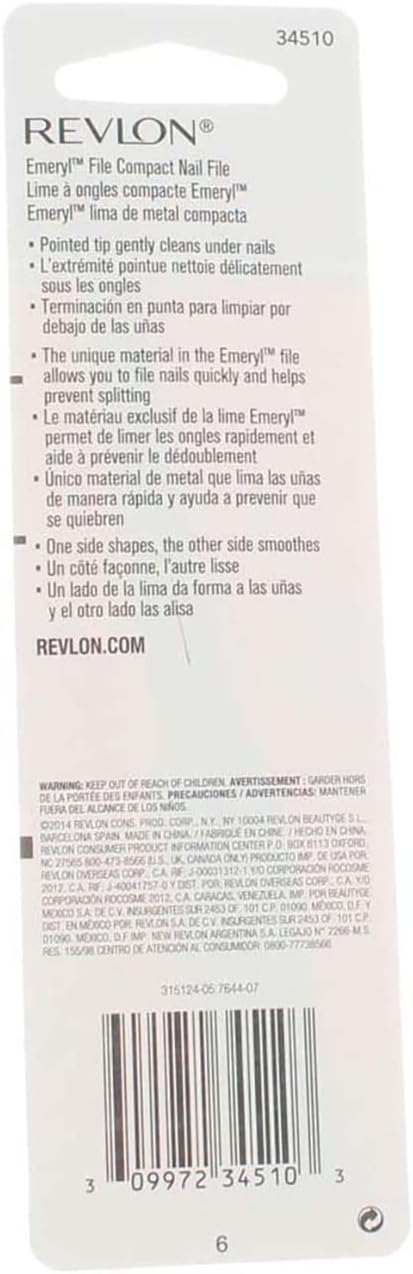 Revlon Emeryl File 1 Each (Pack of 2)