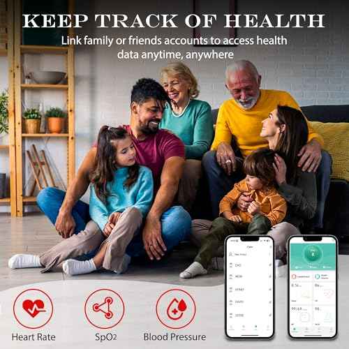Smart Health Ring for Women Men Fitness Tracker with Heart Rate, Blood Oxygen, Blood Pressure, Sleep Monitoring, Step Counting, IP68 Waterproof for iOS and Android, No APP Fee, Rose Gold 6