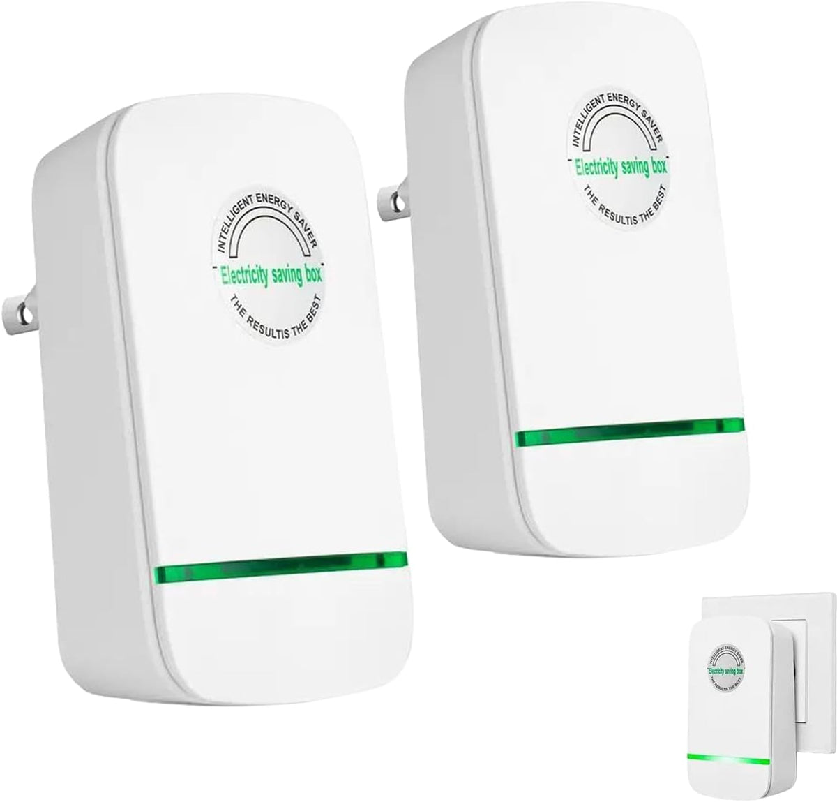 New Universal Energy-Saving Box, Reduce Electricity Bills, Plug-and-Play, Power Factor Corrector for Home and Office Use
