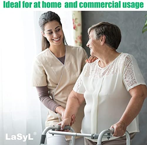 LaSyL Super Absorbent Commode Pads - 100 Count Wholesale Value Pack - for Camping Portable Toilet Bags, Commodes Liners Disposable, Bed Pan, Potty Chair-Leak Proof