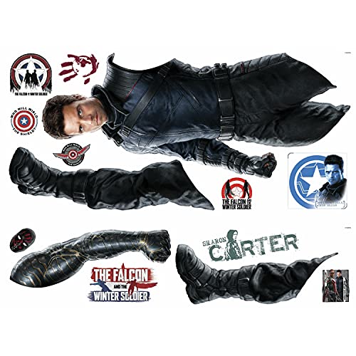Roommates RMK4700GM Falcon Winter Soldier Peel and Stick Decals