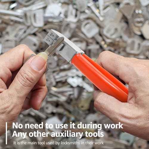 Key Cutter, Professional Stainless Steel Cutting Pliers for Cutting Car Keys, Motorcycle Keys, Door Keys