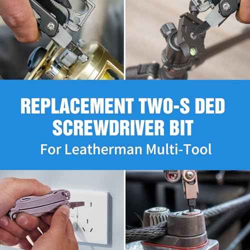 Bit Kit, 21 Double-Ended Screwdriver Bits for Multi-Tools, Can be used with pliers, The set includes double sheaths for easy storage£¬Suitable for Leatherman