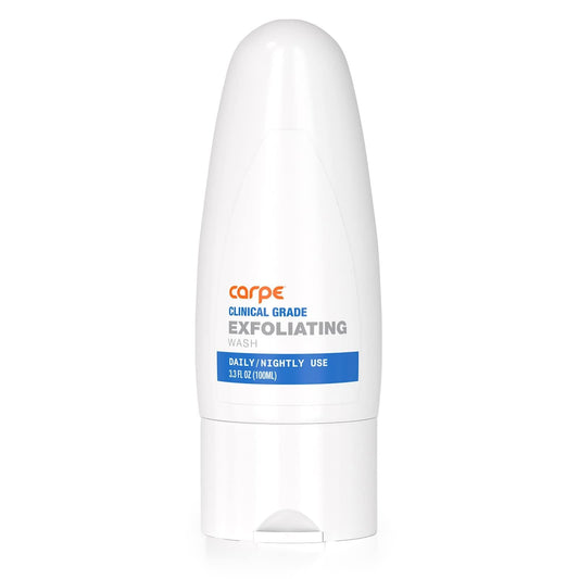 Carpe Exfoliating Underarm Scrub with Odor Protection, Underarm Exfoliator to Improve Deodorant Performance - Energizing Minty Fresh Smell - Armpit Scrub for Women and Men