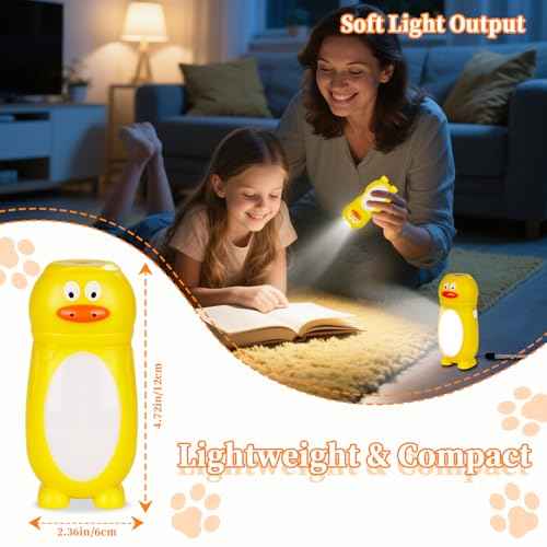 KunHe 8 Pack Animal Flashlights for Kids 2 in 1 Toddler Flashlight Camping Lantern Flashlights Stocking Stuffers for Kids Toddlers Lantern Cute Flashlight Christmas Gift for Girls Boys