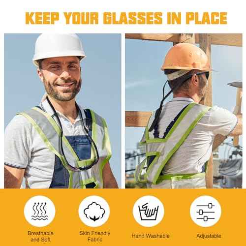 OXG Safety Glasses for Men Women, ANSI Z87.1 Unisex Protective Eyewear Impact Resistant UV Protection