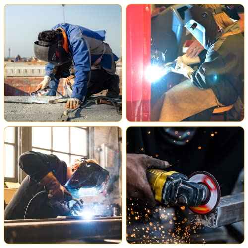 Cowhide MIG Welding Gloves Long Cuff, EN388-2132X, EN407-413X4X, EN12477 TYPE A