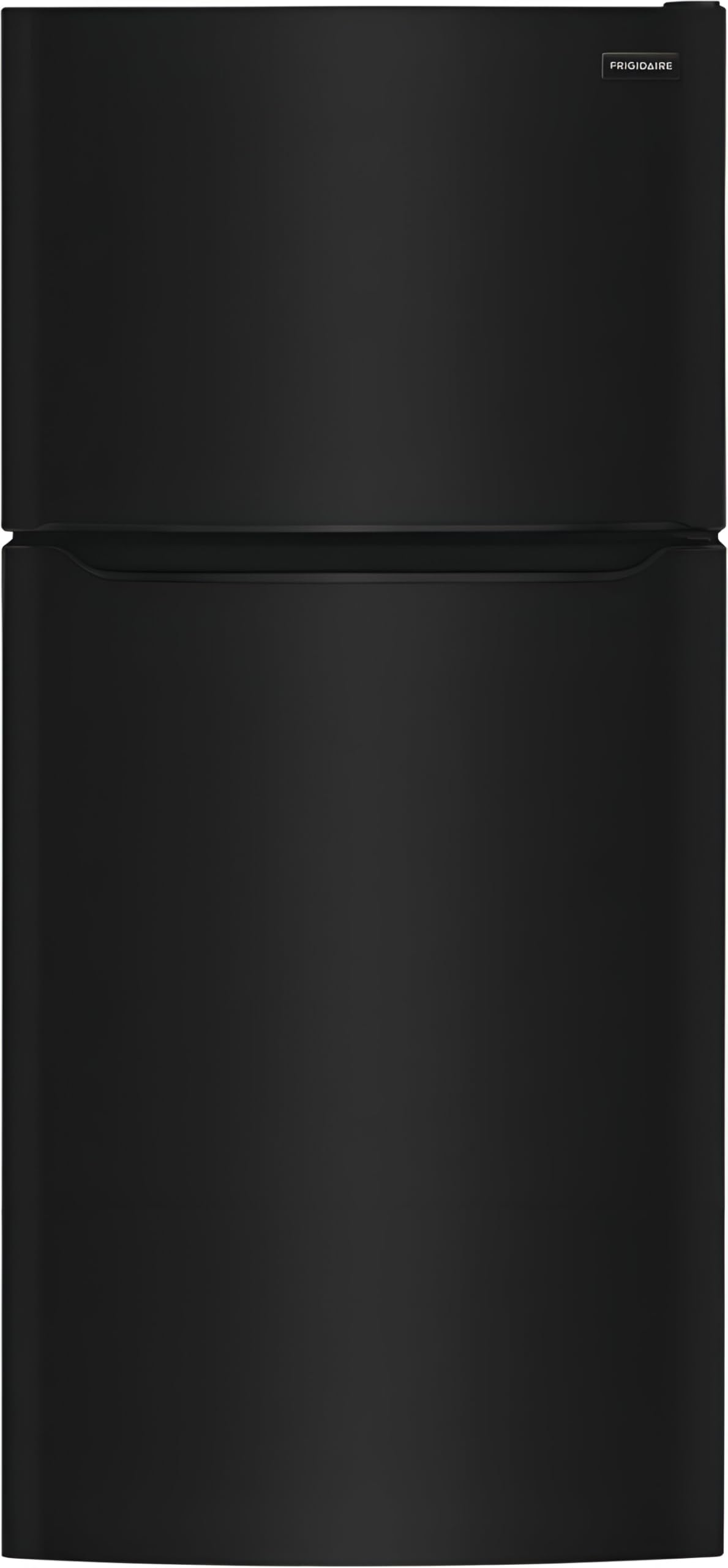 Frigidaire FFTR1835VB 30" Top Freezer Refrigerator with 18.3 cu. ft. Capacity LED Lighting Frost Free Defrost ADA Compliant in Black