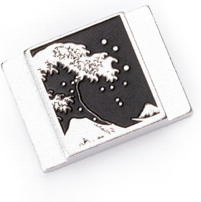 Kanagawa Wave Pattern Camera Metal Hot Shoe Cover for Sony A1 A7C A7CR A7CII A7R A7M2 A7M3 A6700 A6600 A6500 A6400 A6300 (Aluminum Alloy-for Sony)