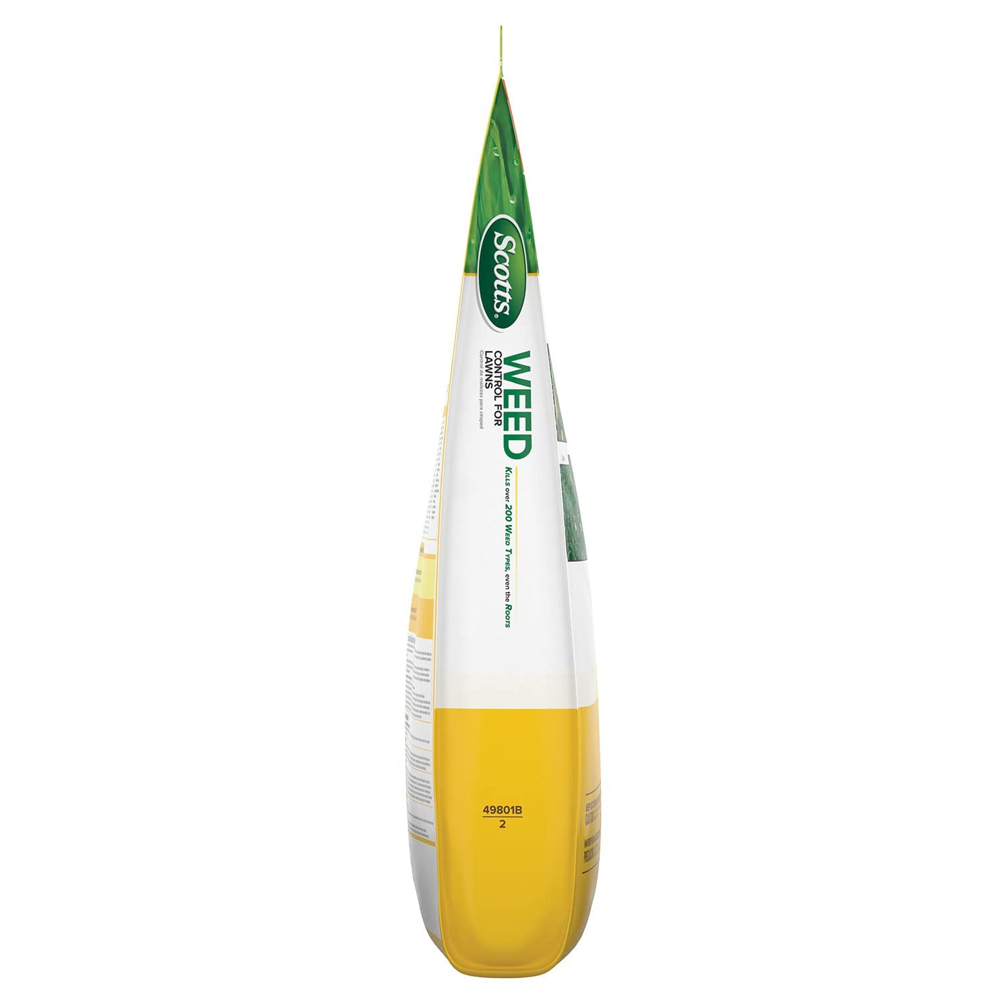 Scotts Weed Control for Lawns, Weed Killer, Kills Over 200 Weed Types Including Dandelion and Clover, 5,000 sq. ft, 14 lbs, Yellow