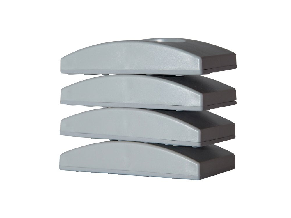 Wall Nanny - Baby Gate Wall Protector (Made in USA) Protects Walls and Doorways from Pet Gates - for Pressure Mounted Indoor Safety Baby Gates - Gray