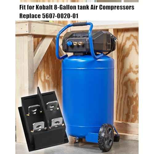 4 Pin 2 Position Air Compressor On-Off Switch with Light Fit for Kobalt 8 Gal Tank Air Compressors, Replace 5607-0020-01, 15/30A 250V
