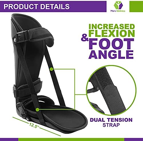 MARS WELLNESS Plantar Fasciitis Posterior Night Splint - Large
