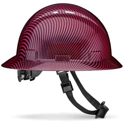 Acerpal Updated Full Brim Hard Hat, Vented, Padded, OSHA Type 1 Class C Construction Safety Approved Hardhats, Hard Hats for Men, 6 Point Ratchet Suspension, Cascos De Construccion Helmet.