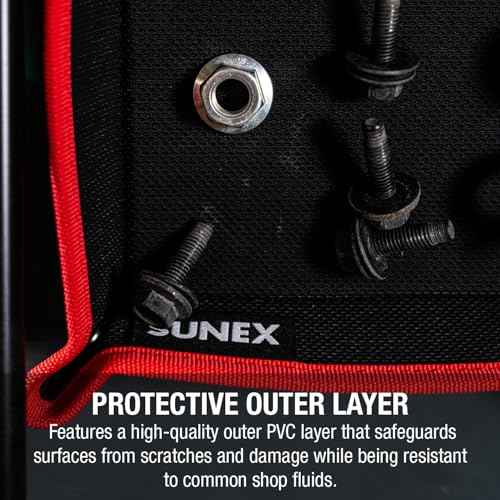 Sunex 10¡± x 10¡± Folding Magnetic PVC Tray