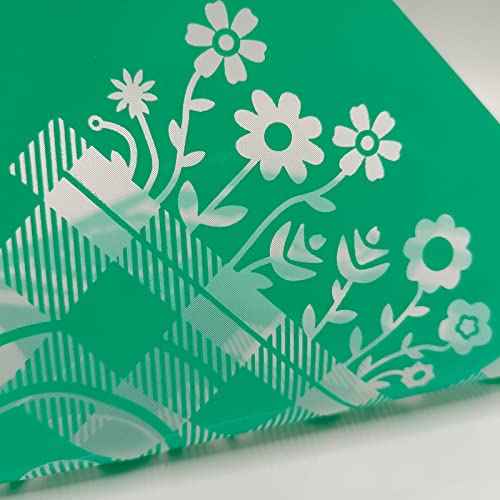 Flowers Self-Adhesive Silk Screen Printing Stencils,Evil Eyes Flowers Reusable Screen Stencil for Crafts Bohemian Style Screen Printing Mesh Stencils Painting on Wood,T-Shirt,Tablecloth,Table,Wall