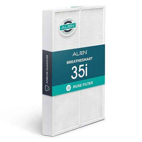 Alen Breathesmart 35i Replacement Air Filter B3-Pure Replacement H13 True HEPA Filter - Captures Allergens & Dust