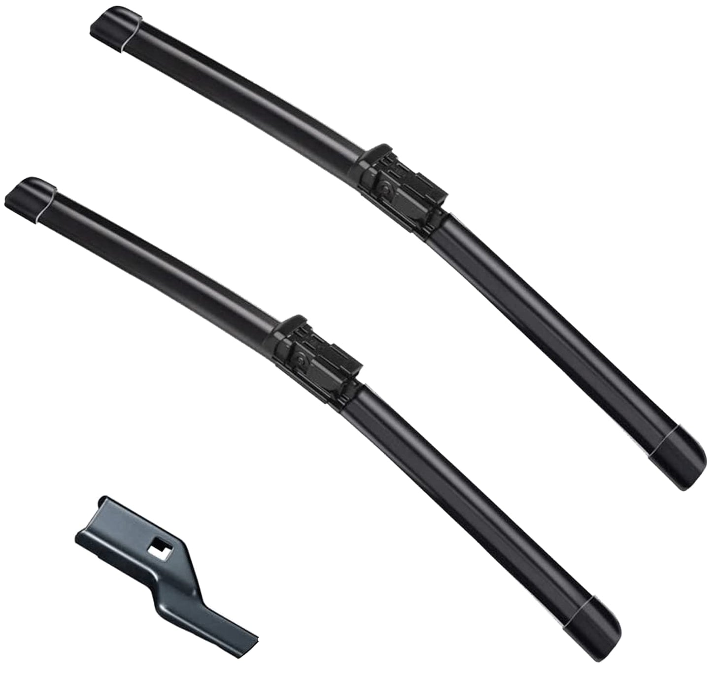 2 Factory Wiper Blades Replacement for 2008 2009 2010 2011 2012 2013 2014 2015 2016 2017 VW Volkswagen Tiguan Original Equipment Windshield Wiper Blades Set - 24"+21" (Set of 2) Top Lock