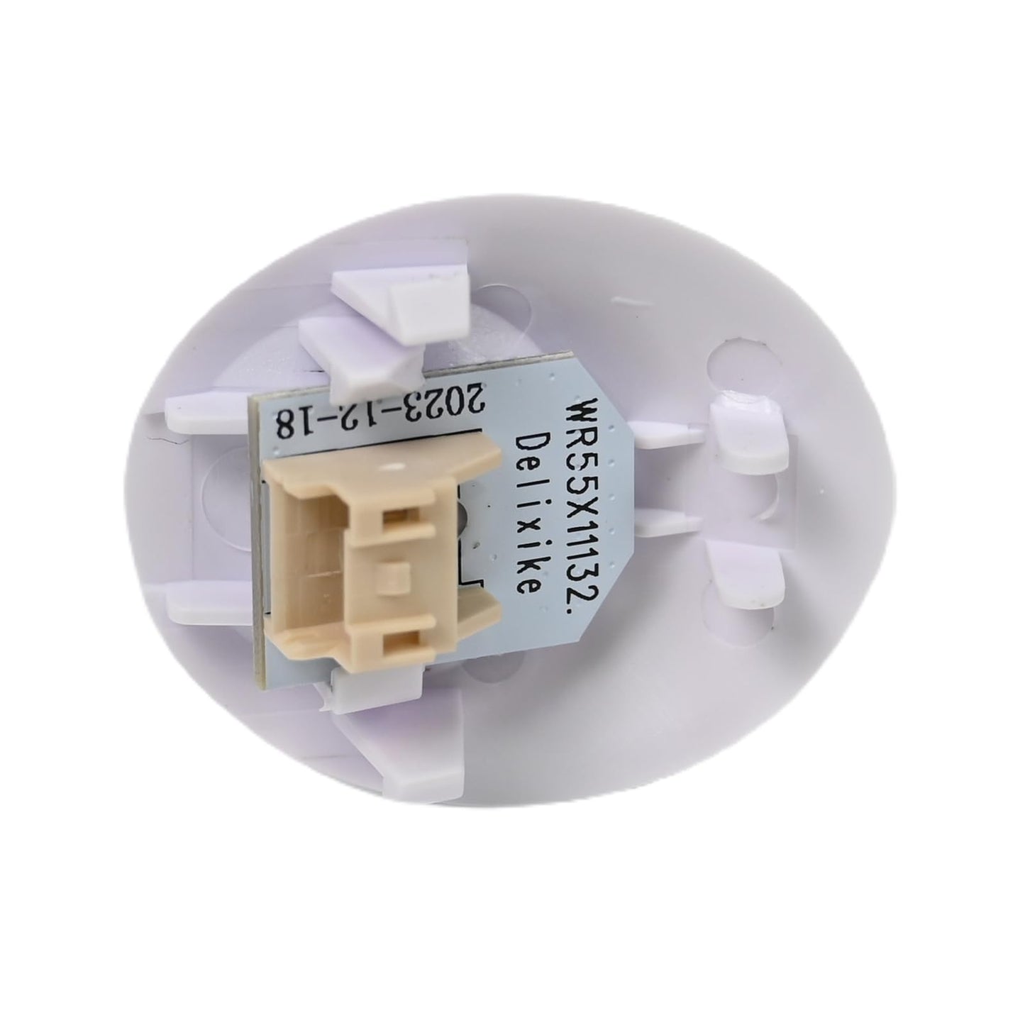 Two installations-WR55X11132 WR55X25754 Refrigerator Led Light and Cover Assembly For GE Refrigerator LED Light 3033142 AP5646375 PS4704284（White）