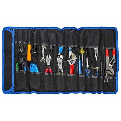 Jonard Tools H-125 25 Pocket Tool Roll up Pouch