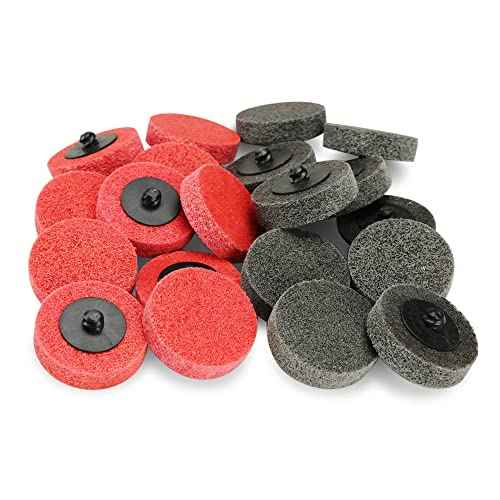 BHA Surface Preparation Quick Change Discs, 2 Inch - 10 Pack (Grey (Ultra Fine))