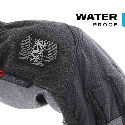 Mechanix Wear: ColdWork WindShell Winter Work Gloves, Wind Resistant, Equipped with PrimaLoft Insulation, Touch Capable Winter Gloves, For Moderate Cold Weather (Black, Large)