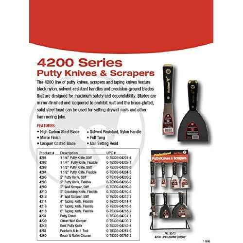 Red Devil 4201 1 1/4" Stiff Putty Knife