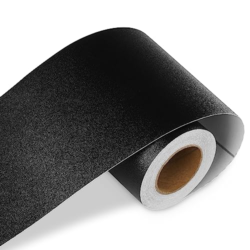 LACHEERY Black Border for Bulletin Board Wall Paper Peel and Stick Border Trim for Walls Bathroom Mirror Frame Borders Peel and Stick Wallpaper Black Borders Classroom Modern Removable Vinyl 3"x197"