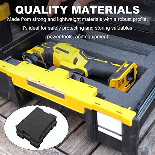 Tool Organizer Foam Insert DWST88801 fits DEWALT Tool Box packout Foam Inserts DWST17808, DWST17807, DWST17805 (2Pcs)