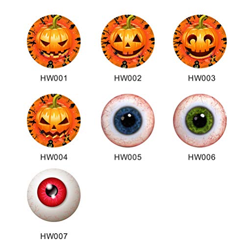 Wall Stickers Murals, Halloween Sticker with Eyeballl Wall Paste Anti-Slip Wall Sticker Decorative Wall Decals 12pcs