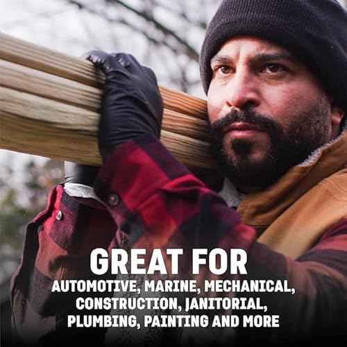 Venom Steel Industrial Nitrile Gloves, 6 mil, 2 Layer Rip Resistant, One Size Fits Most, 100 Count, (Pack of 3)