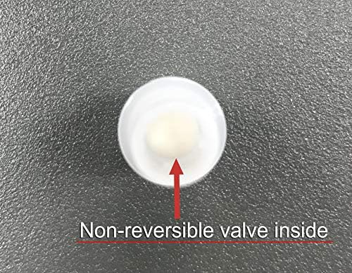 Genuine Standard Breathalyzer Mouthopieces | One-Way Flow Technology | Genuine AlcoMate Mouthpieces for Revo TS200, Premium AL7000, Prestige AL6000, Core (250)