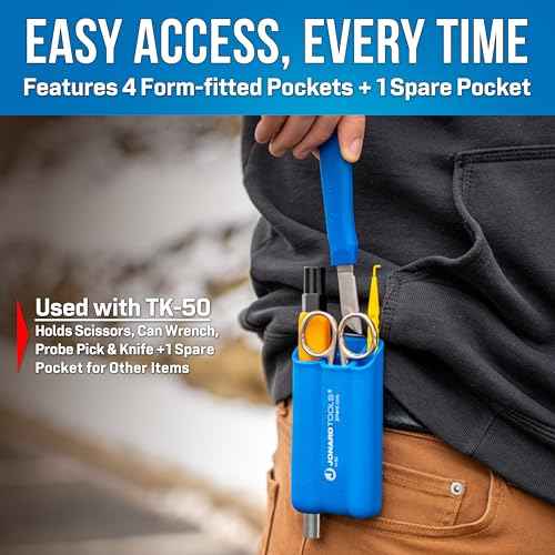 Jonard H-50 Plastic Molded Pouch with Metal Clip