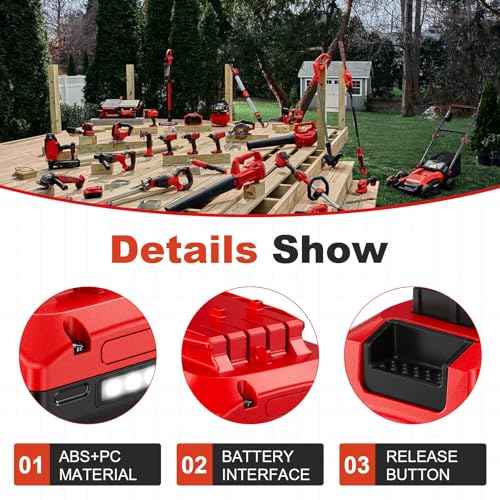 PDstation 3.0Ah 2Pack V20 Replacement for Craftsman 20V Battery Compatible with Craftsman Battery CMCB202 CMCB204 CMCB201 CMCS300B CMCG400B CMCD700C1 CMCL030B 20V Cordless Power Tools
