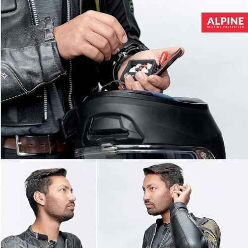 Alpine MotoSafe Pro - Premium Motorcycle Ear Plugs for Wind Noise Reduction - 20dB - Motorcycle Hearing Protection - Ultra Soft Comfortable Motorcycle Hearing Protection - 2 Pair