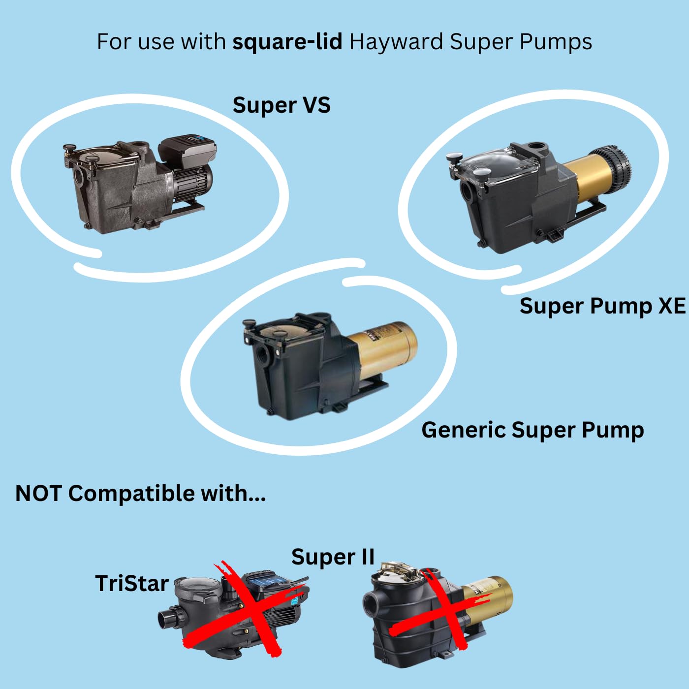EZ POOLS Reinforced-Duty Pump Basket – 4X Stronger Mold Than OEM, Fits Hayward Super Pump (SPX1600M)