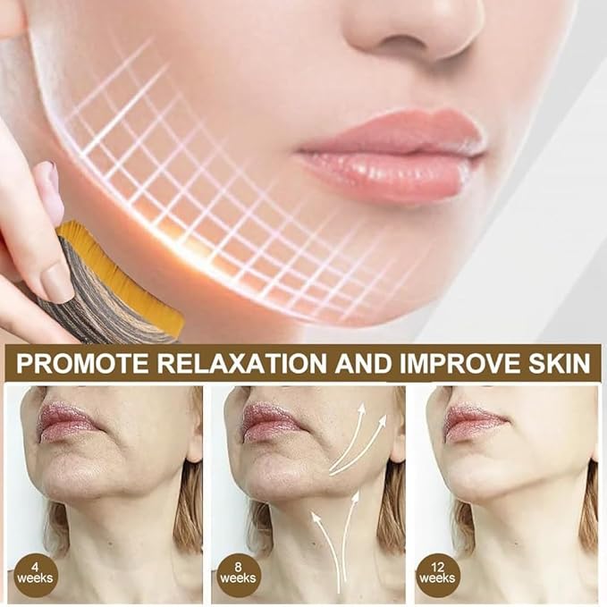 2-Pack Lymphatic Contour Face Brush, Lymphatic Drainage & Contour Face Massage Brush Set for Gua Sha, Puffiness Reduction, Glowing Skin, Gentle Daily Facial and Body Massage Tool