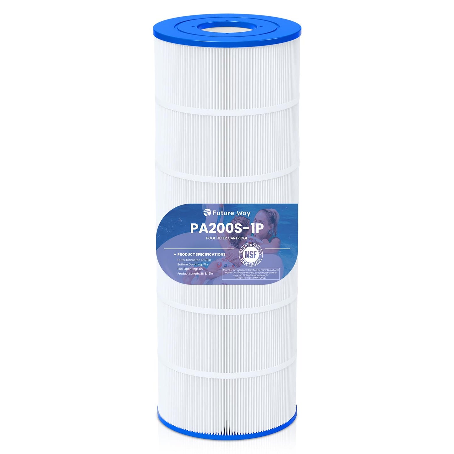 Future Way C200S Pool Filter Cartridge Replacement for Hayward C200S, Replace Hayward CX200XRE, Pleatco PA200S, 200 sq. ft