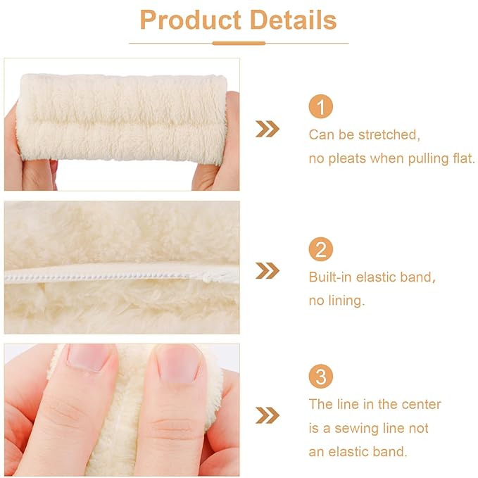Chanaco Spa Headband, Makeup Wrist Bands and Towels, Trendy Hair Accessories for Women and Teen Girl Gifts