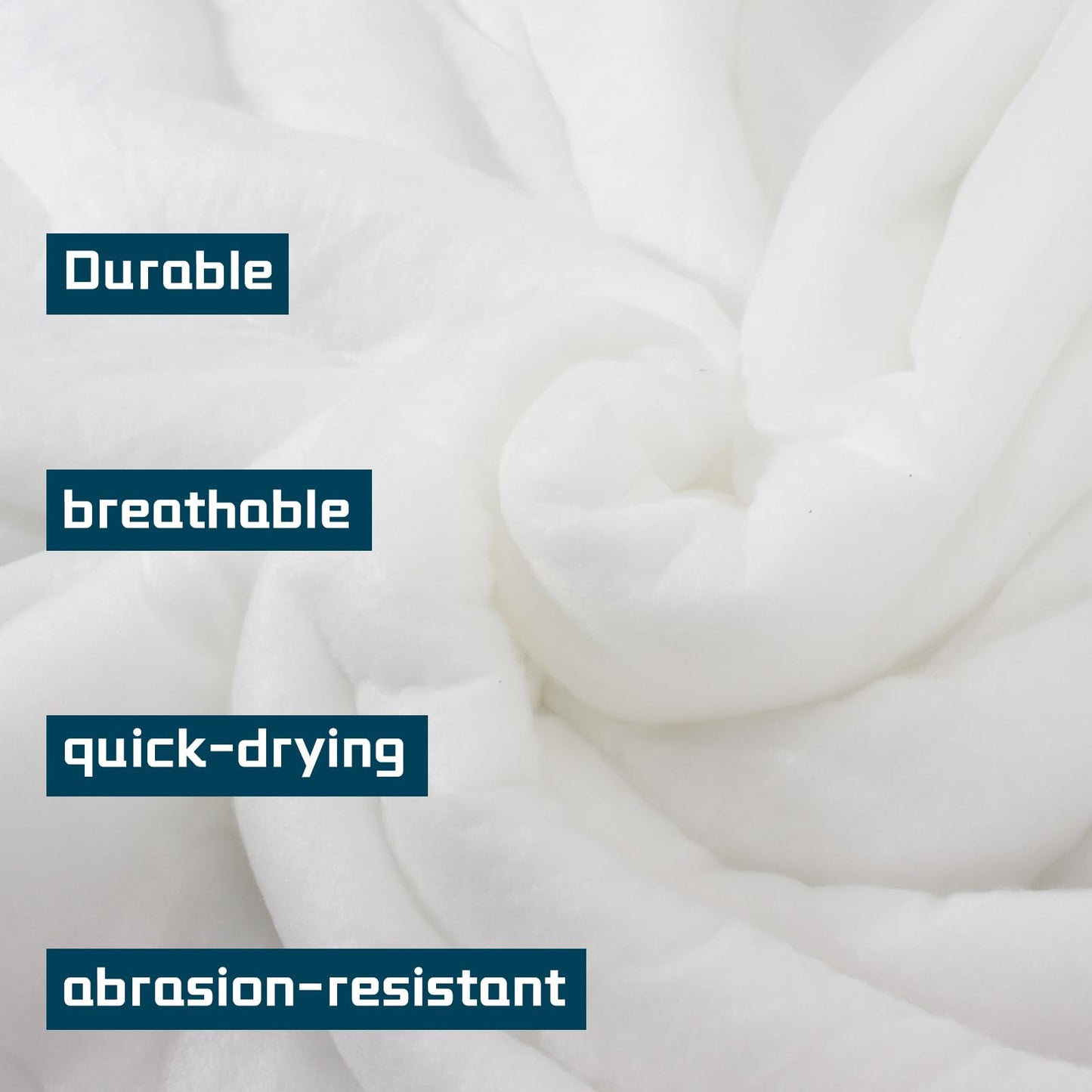 Upholstery Batting, Dacron Polyester Cushion Wrap for Foam Padding, Cushions & DIY Upholstery Projects