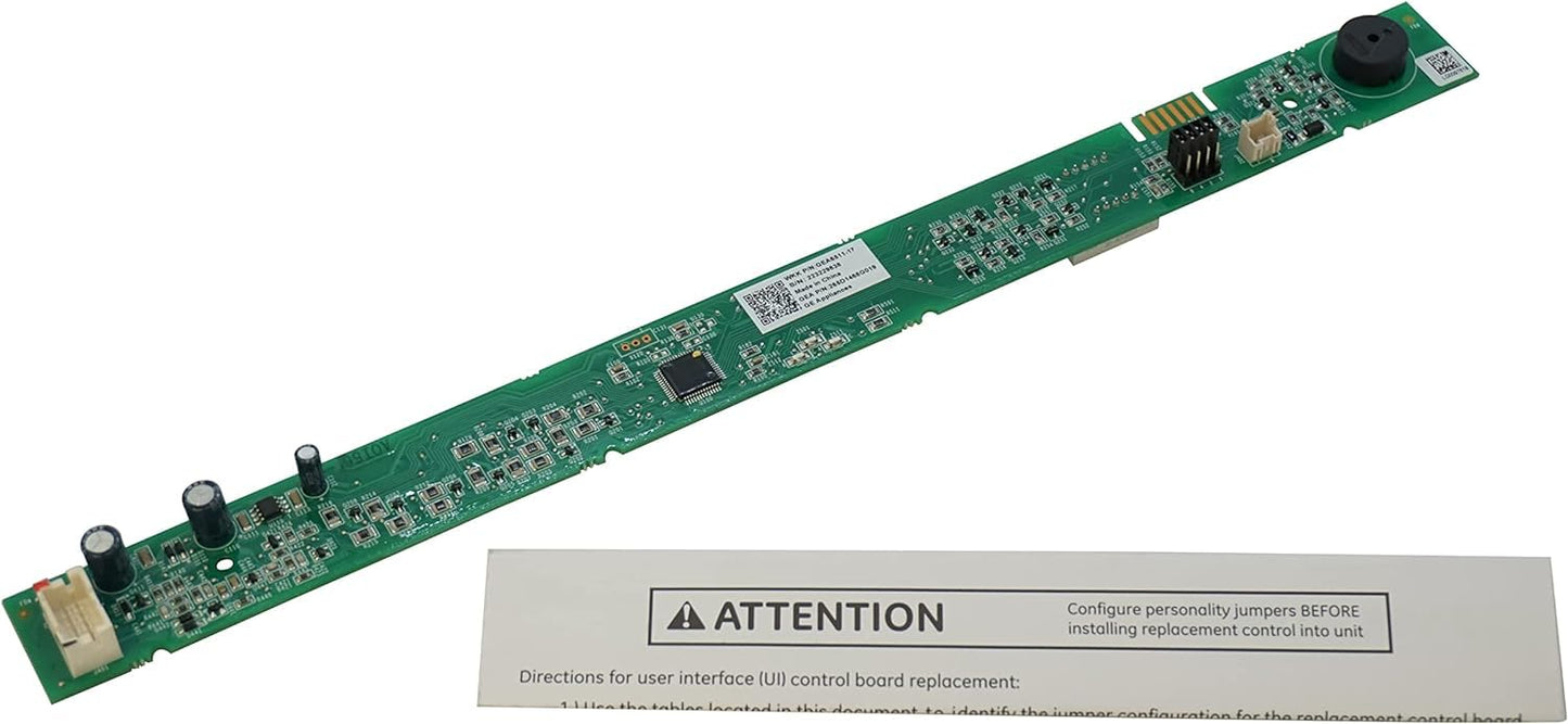 WD21X31902C Control Board -Green Replaces For WD21X23462 WD21X3200 compatible with GE GDT695SBL2TS GDT695SBL3TS GDT695SBL4TS GDT695SBL5TS GDT695SFL3DS GDT695SGJ0WW GDT695SGJ2WW Dishwasher