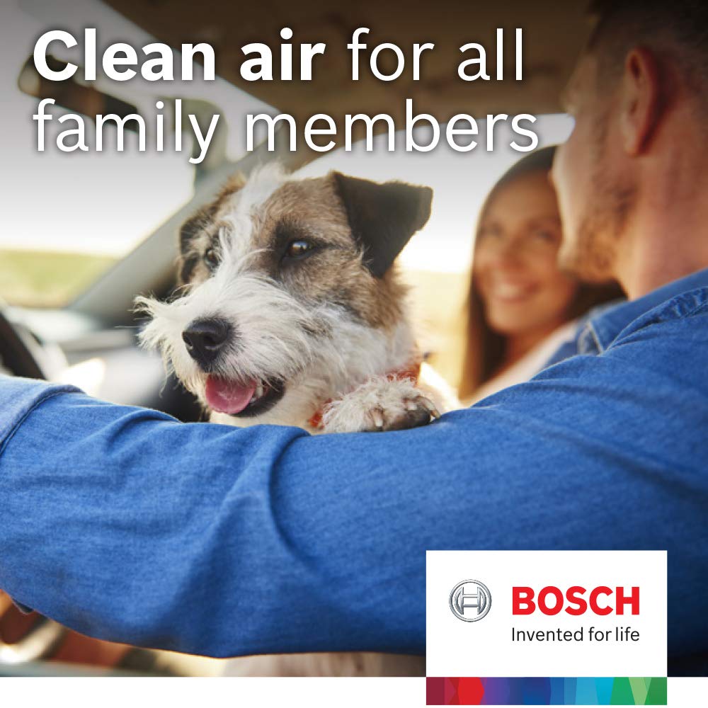 BOSCH 6081C HEPA Cabin Air Filter - Compatible with Select Ford Expedition, F-150, F-150 Lightning, F-250 , F-350 , F-450, F-550 Super Duty; Lincoln Navigator