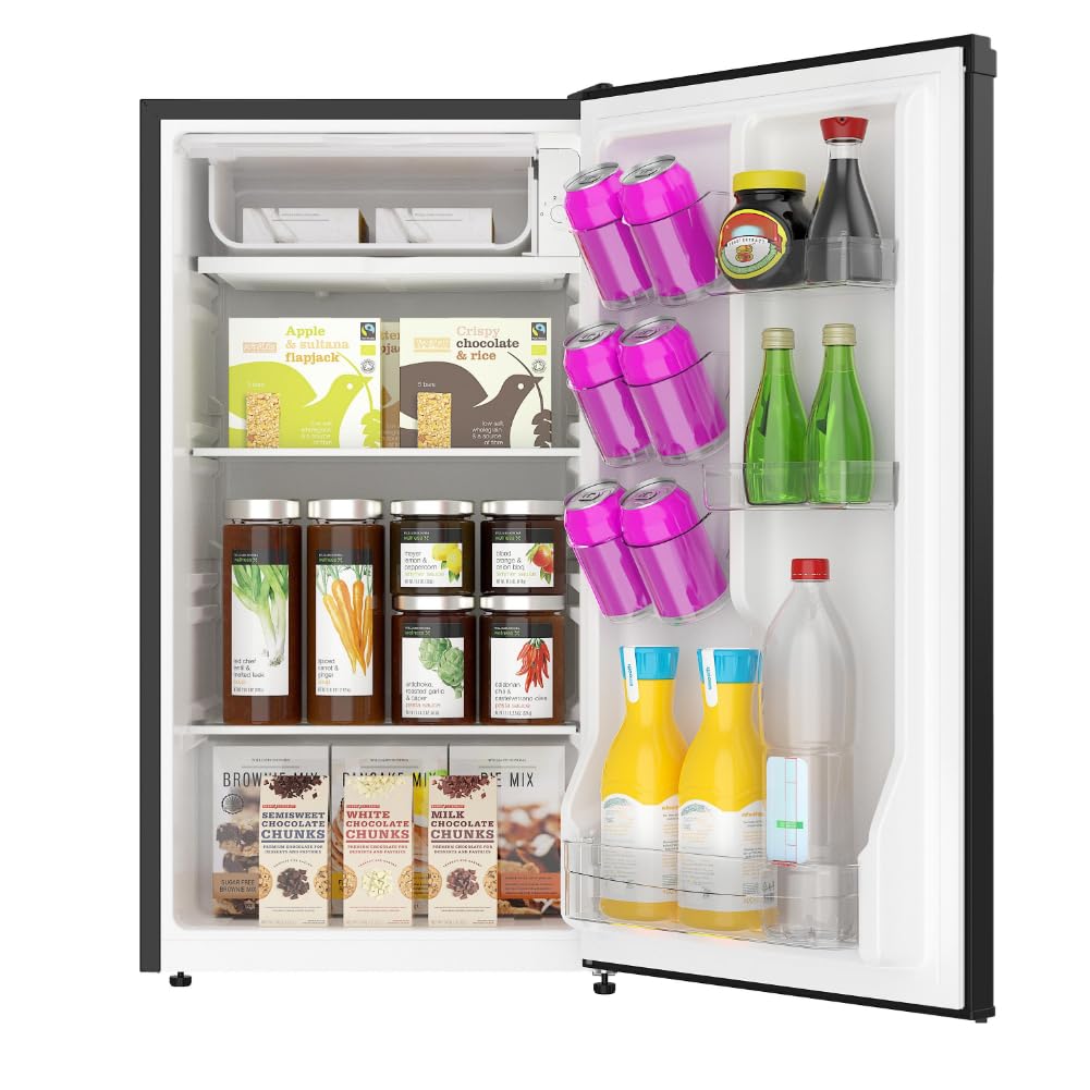 ARCTIC CHEF MINI FRIDGE, 3.2 cu. ft, Black Eraser BOARD