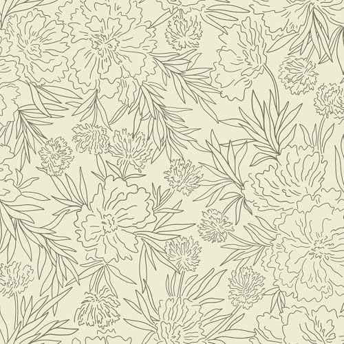 Peel and Stick Wallpaper for Home Decoration Elegant Petal Strokes Wallpaper Removable Vinyl Self Adhesive Shelf Paper & Drawer Liner Roll House, Workshop & Office 17.3" x 118" SM127-3