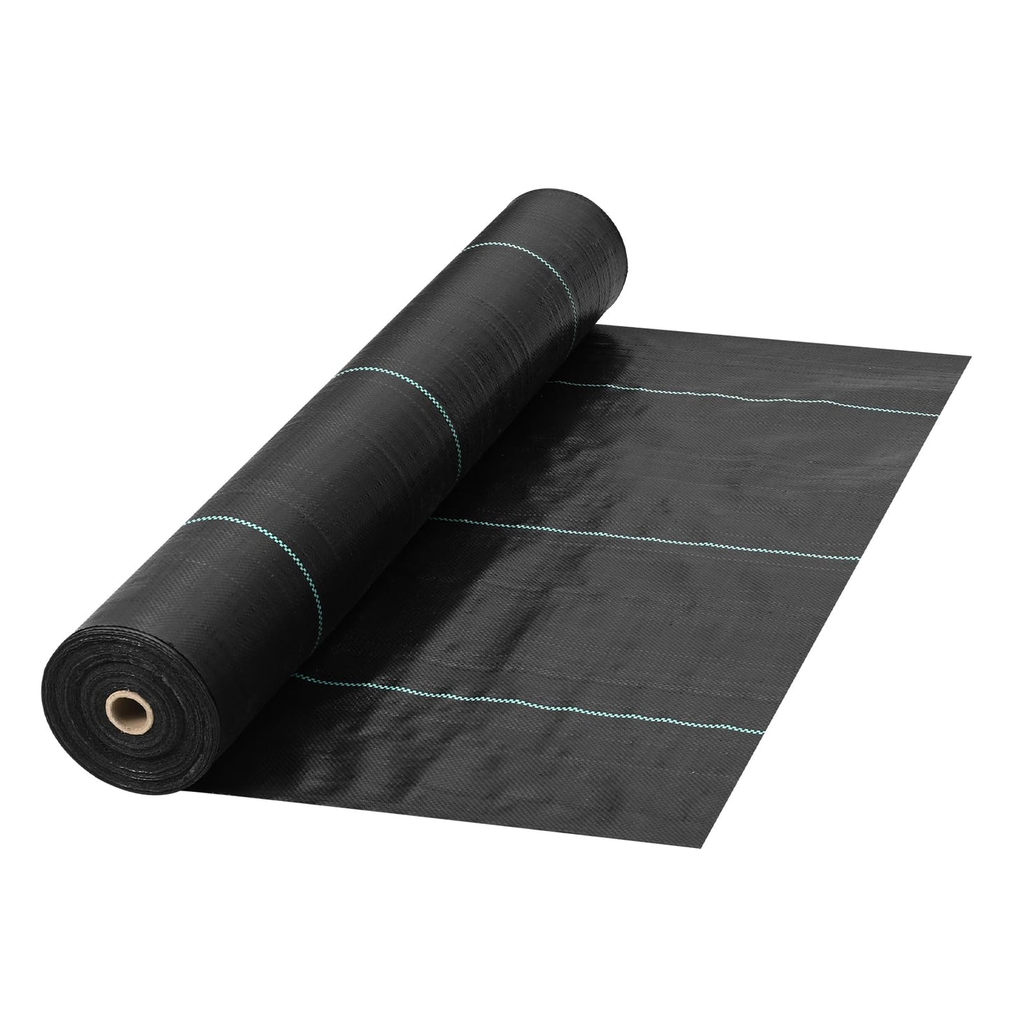 VEVOR Weed Fabric Barrier Heavy Duty, 4x300FT 5.8oz Weed Blocker Fabric, Woven Landscape Fabric, Garden Fabric Weed Barrier, Weed Control Fabric Ground Cover, Geotextile Fabric, Gardening Mat, Black
