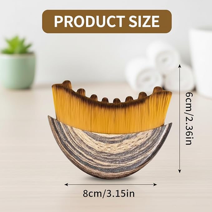 Lymphatic Contour Face Brush Improves Skin Glow for Sculpting Anti-Puffiness, Detox & Lift(1 Pcs Lymphatic Drainage Brush)