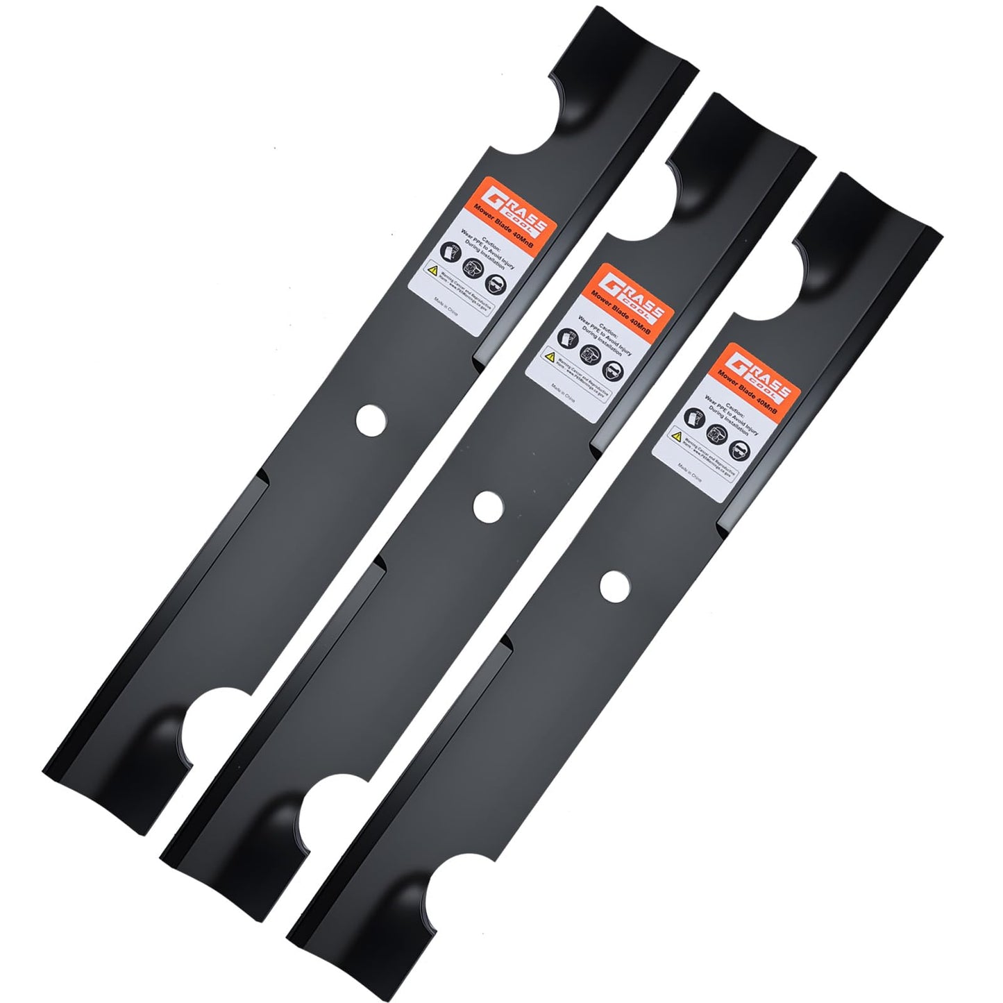 Grasscool 038-0005-00 54 inch Magnum MZ Zero Turn Mower Blades Compatible with Bad Boy Maverick ZTR ZT Elite 54" Lawnmower Replace for 038-0001-00