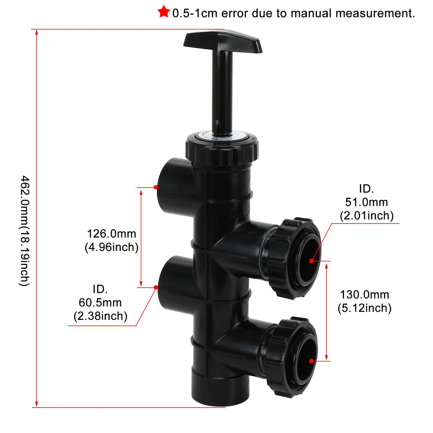 SP0410X502S 2-Inch Slide Valve Backwash Assembly Compatible with Hayward Pro-Grid and Micro-Clear D.E. Filters